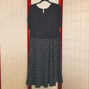 Black and White Polka Dot Dress